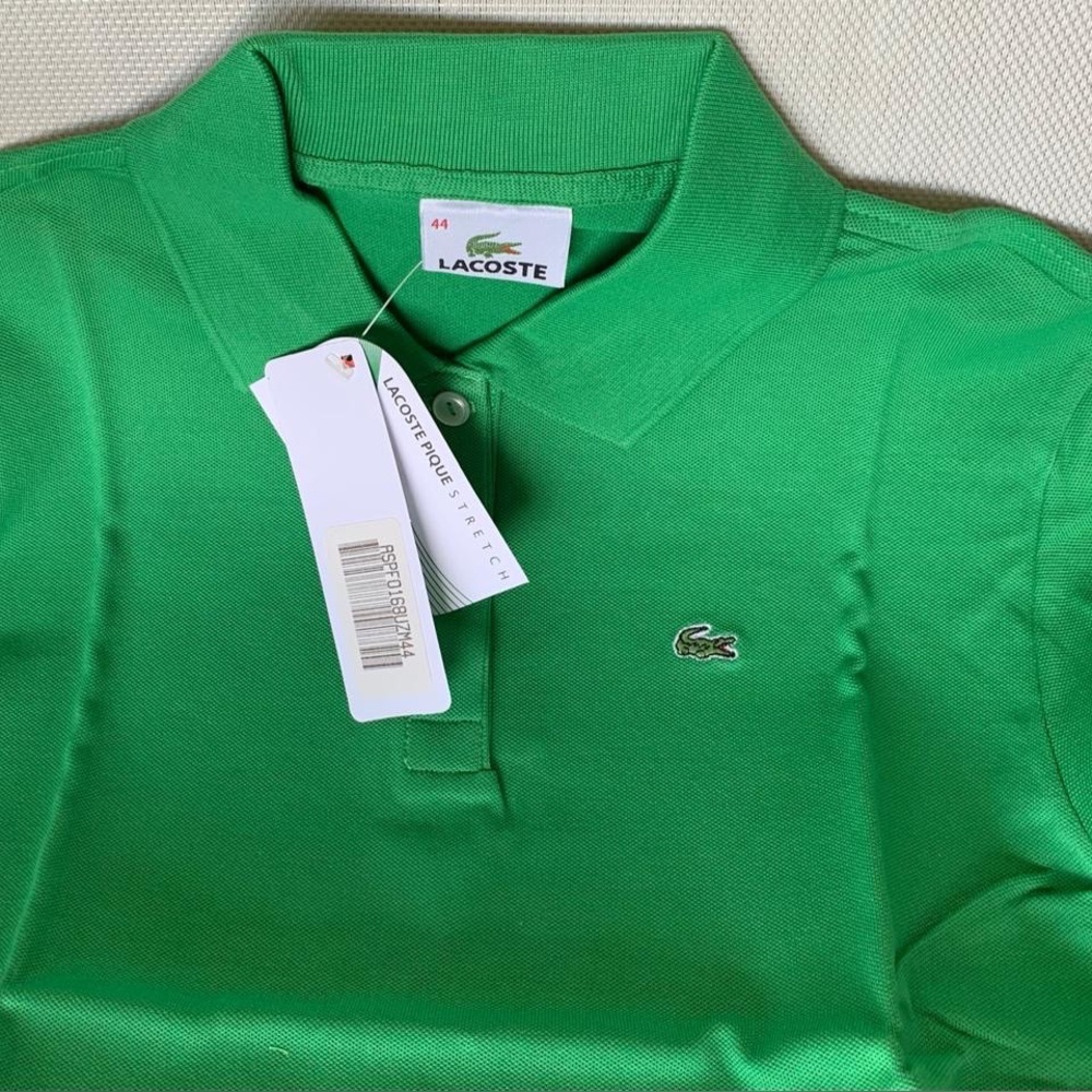 Lacoste Green Women’s Polo Shirt NWT size 44 - AVAILABLE TO SHIP AFTER MARCH 27